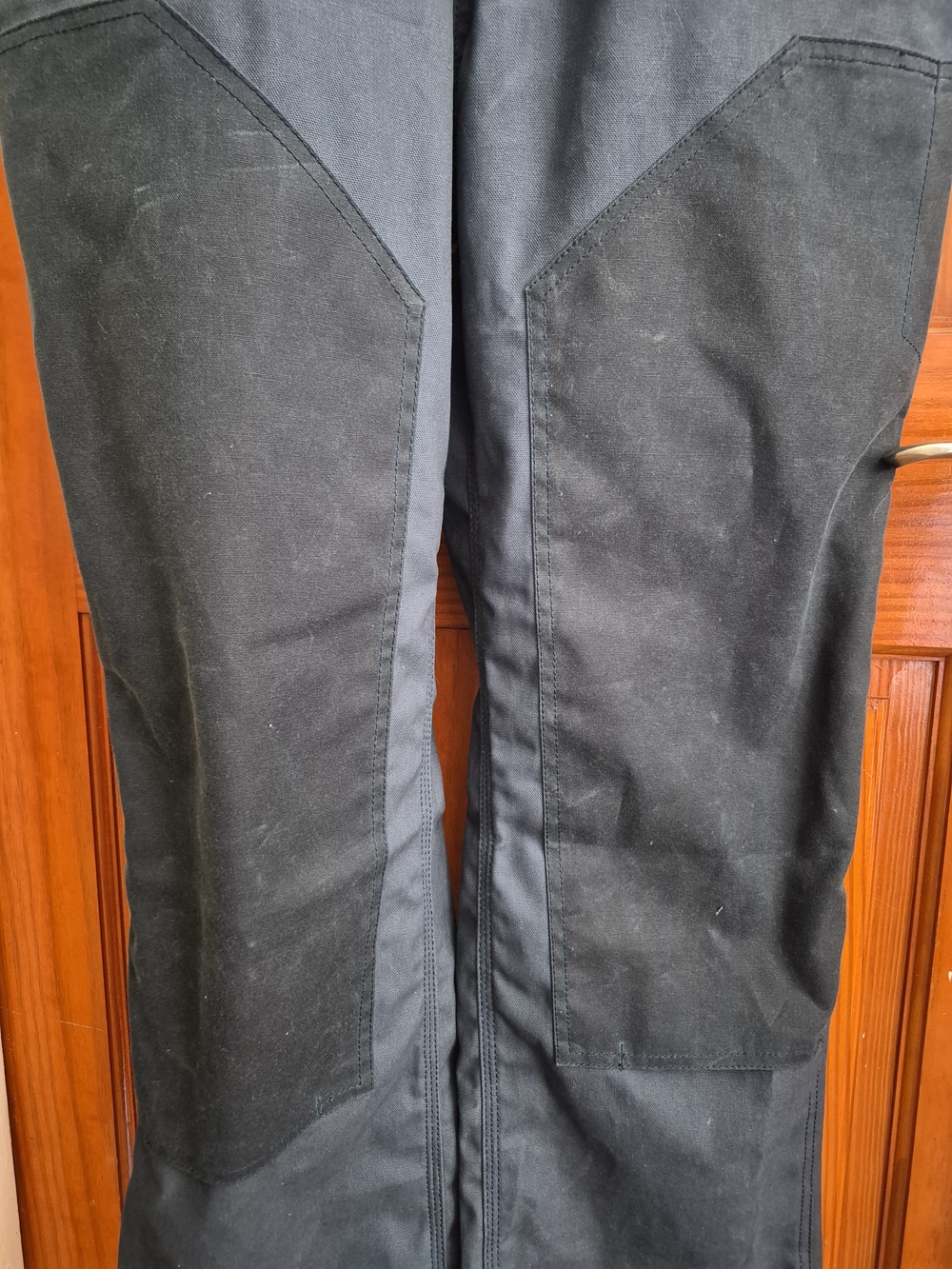 NWT Dickies Tradebuilt Womens Relaxed Fit Waxed Canvas Bib Overalls Blue Duck XL - Picture 7 of 16